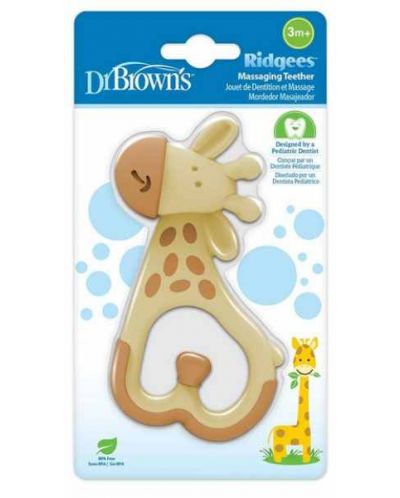 Dentisor pentru bebelusi Dr. Brown's - Giraffe - 3