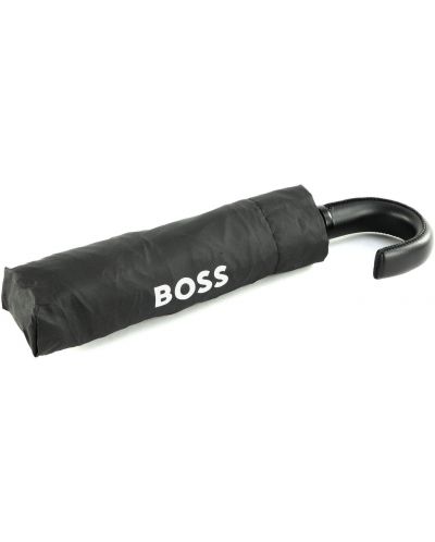 Umbrelă Hugo Boss Iconic - Neagră - 2