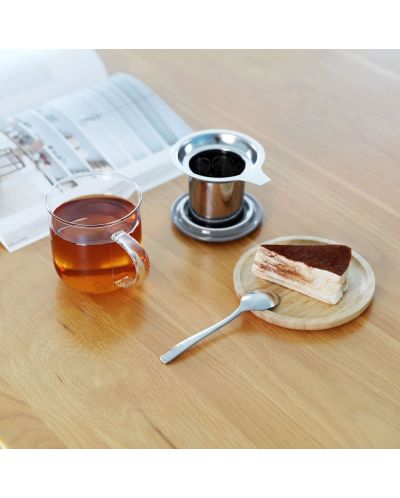 Ceașcă de ceai cu strecurătoare Viva Scandinavia - Minima, 400 ml, cu capac gri - 7