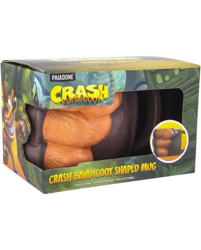 Cana 3D Paladone Games: Crash Bandicoot - Crash fist, 460 ml - 3