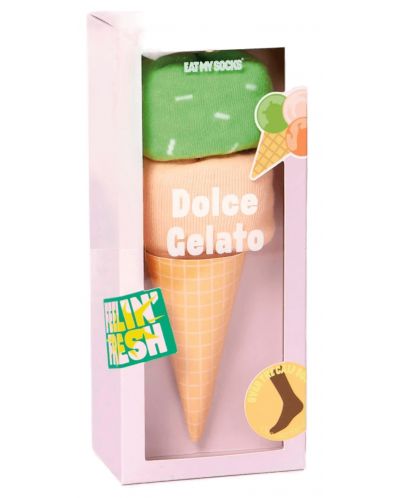 Șosete Eat My Socks - Dolce Gelato, Pink Green - 1