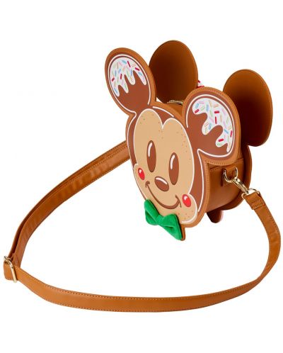 Geantă Loungefly Disney: Mickey and Minnie - Gingerbread Cookie - 4