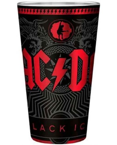 Pahar pentru apă GB eye Music: AC/DC - Black Ice, 400 ml - 1