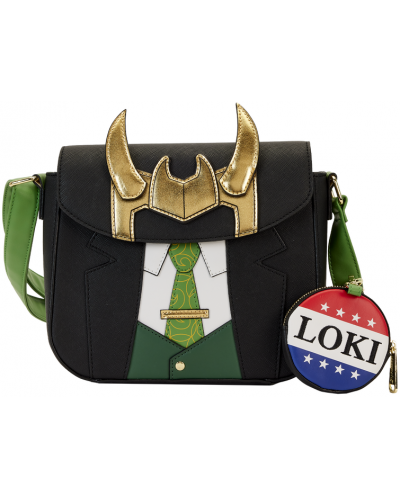 Geanta Loungefly Marvel: Loki - Loki For President Cosplay - 1