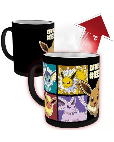 Cana cu efect termo ABYstyle Games: Pokemon - Eevee - 3