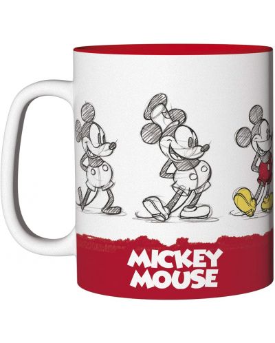 Cana ABYstyle Disney: Mickey Mouse - Sketch Mickey, 460 ml - 2