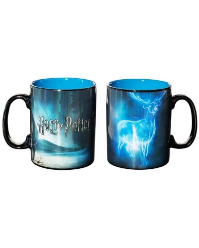 Cana cu efect termic ABYstyle Movies: Harry Potter - Patronus, 460 ml - 2