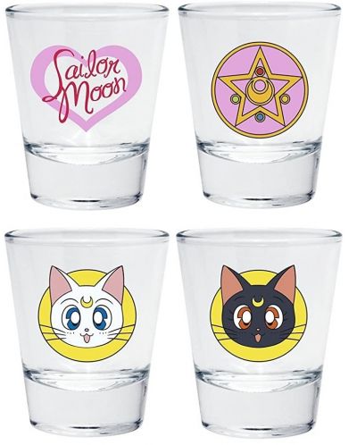 Pahare de shot-uri ABYstyle Animation: Sailor Moon - Emblems - 1
