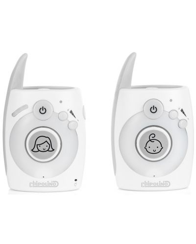 Monitor digital pentru bebeluși Chipolino - Astro, Gri - 1