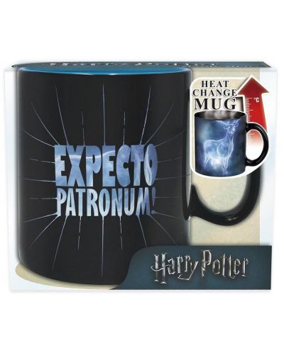 Cana cu efect termic ABYstyle Movies: Harry Potter - Patronus, 460 ml - 4