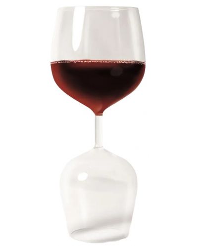 Pahar de vin Invotis - 2 în 1, 150 ml - 2