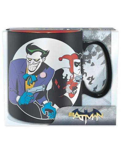 Cana ABYstyle DC Comics: Batman - The Joker & Harley Quinn, 460 ml - 3
