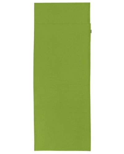 Foaie pentru sacul de dormit Sea to Summit - Silk-Cotton Blend Travel Liner - Traveller,cu buzunar pentru pernă, verde - 1