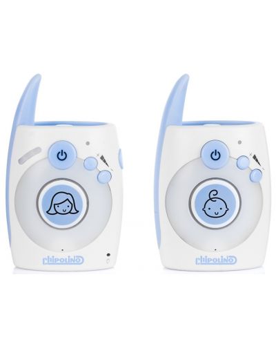 Monitor digital pentru bebeluși Chipolino - Astro, Albastru - 1