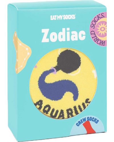 Șosete Eat My Socks Zodiac - Aquarius - 1