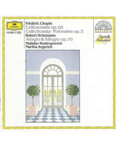 Chopin: Sonata; Polonaise / Schumann: Adagio and Allegro (CD) - 1