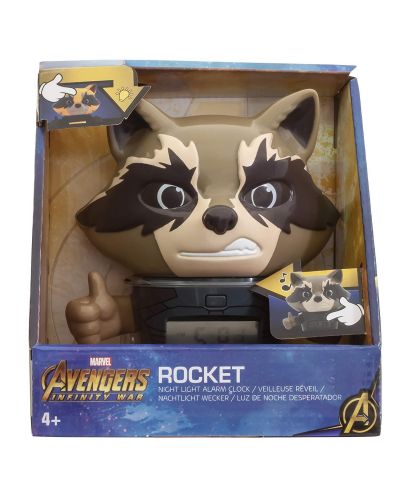 Ceas BulbBotz Marvel: Avengers - Rocket Raccoon - 3