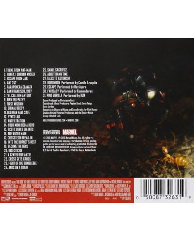Christophe Beck - Ant-Man Soundtrack (CD) - 2