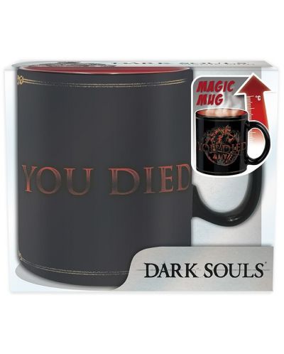 Cana cu efect termic ABYstyle Games: Dark Souls - You Died - 4