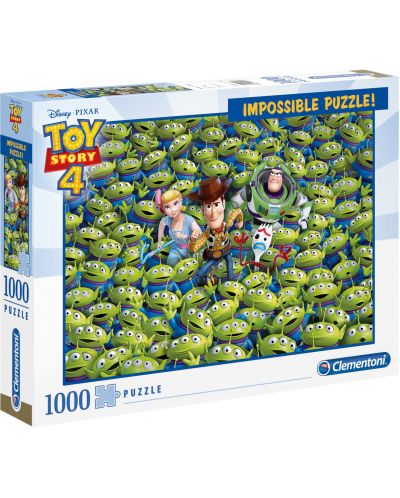  Puzzle Clementoni de 1000 piese - Impossible Disney Toy Story 4 - 1