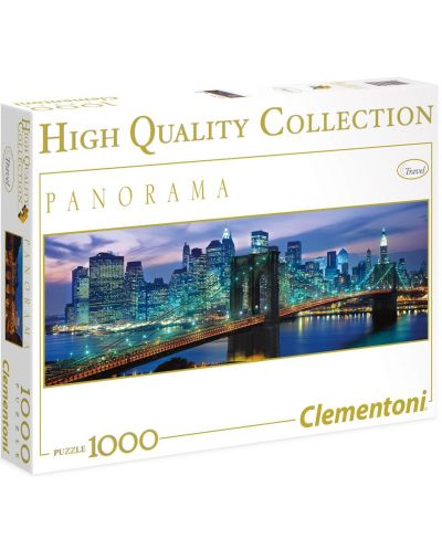 Puzzle panoramic Clementoni de 1000 piese - New York - 1