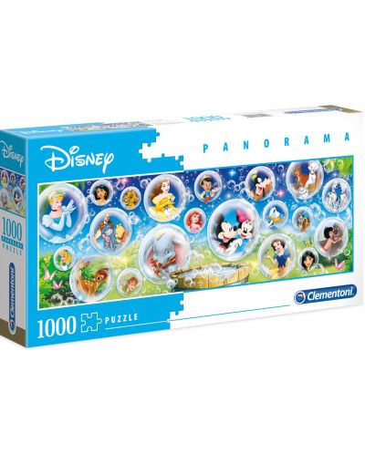 Puzzle panoramic  Clementoni de 1000 piese - Disney Classic - 1