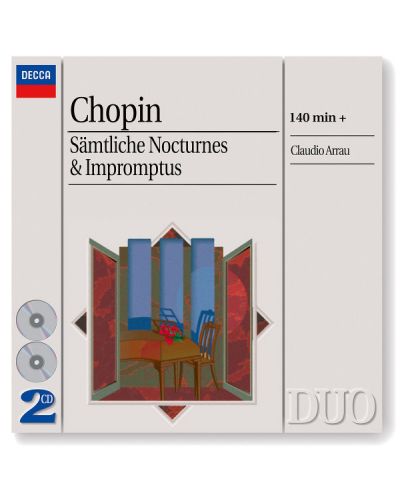 Claudio Arrau - Chopin: the Complete Nocturnes/The Complete Impromptus (CD) - 1