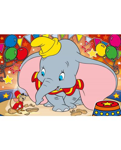 Puzzle Clementoni de 104 maxi piese - Dumbo - 2