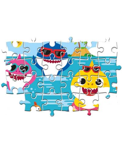 Puzzle Clementoni de 24 piese maxi - Baby Shark - 3