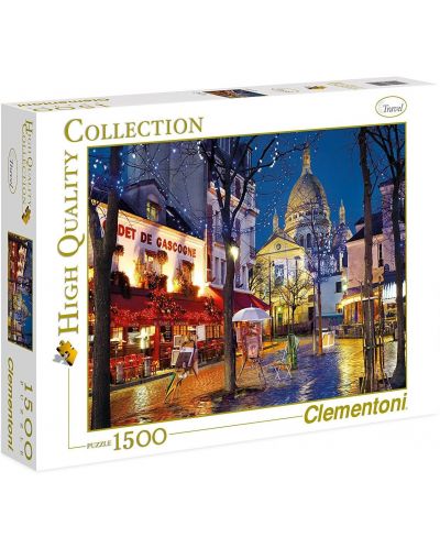 Puzzle Clementoni de 1500 piese - Paris, Montmarter - 1