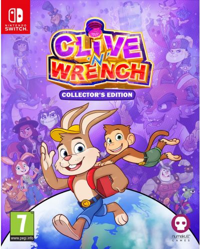 Clive 'N' Wrench - Collector's Edition (Nintendo Switch) - 1