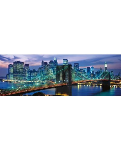Puzzle panoramic Clementoni de 1000 piese - New York - 2