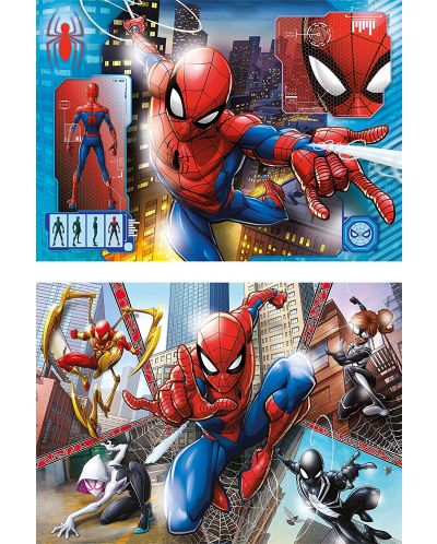 Puzzle Clementoni  2 X 60 piese - Spiderman - 2