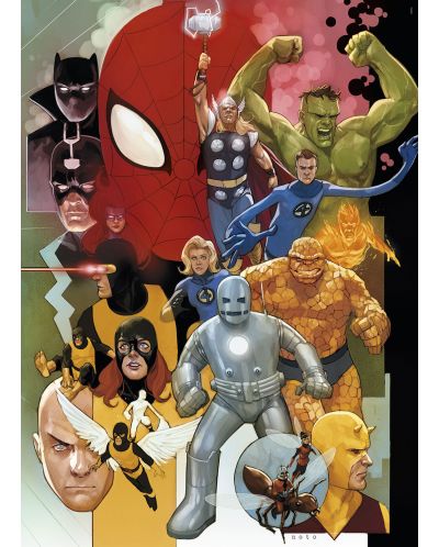 Puzzle Clementoni оde 1000 piese -  Marvel 80th Anniversary - 2