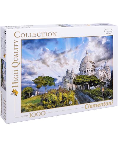 Puzzle Clementoni de 1000 piese - Montmartre, Franta - 1
