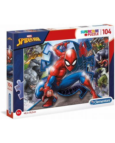 Puzzle Clementoni de 104 piese - Spiderman - 1