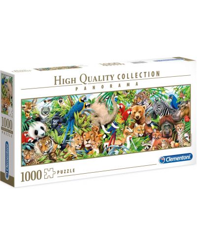 Puzzle panoramic Clementoni de 1000 piese - Wildlife - 1