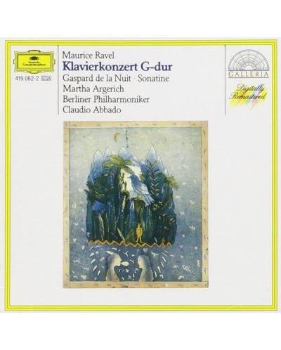Claudio Abbado- Ravel: Piano Concerto in G, Gaspard de la Nuit, Sonatine (CD)	 - 1