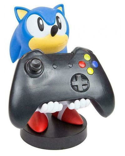 Figurina suport EXG Cable Guy Sonic - Sonic, 20 cm - 2