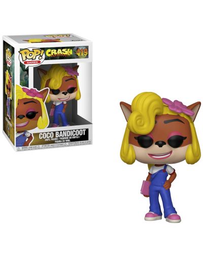 Figurina Funko Pop! Games: Crash Bandicoot - Coco Bandicot, #419 - 2
