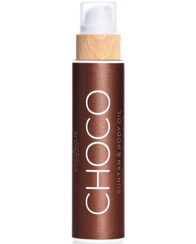 Cocosolis Suntan & Body Ulei bio pentru bronzare rapidă Choco, 200 ml - 1