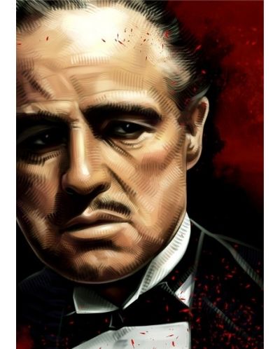Poster metalic Displate - Corleone - 1