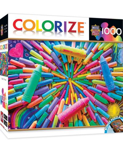 Puzzle Master Pieces de 1000 piese - Culori din copilarie - 1