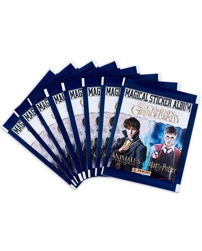 Panini Fantastic Beasts: The Crimes of Grindelwald - Pachet cu 5 buc. stickere - 3