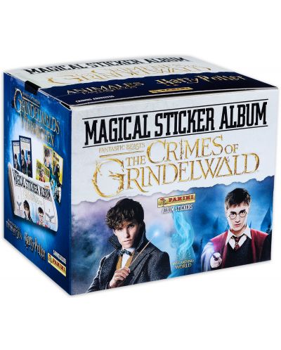 Panini Fantastic Beasts: The Crimes of Grindelwald - Cutie cu 50 pachete: 250 buc. stickere - 1