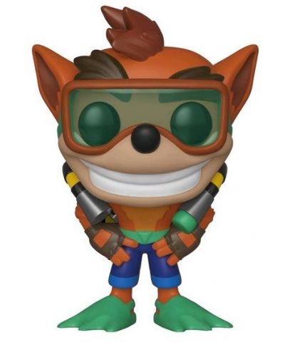 Figurina Funko Pop! Games: Crash Bandicoot - Crash With Scuba Gear , #421 - 1