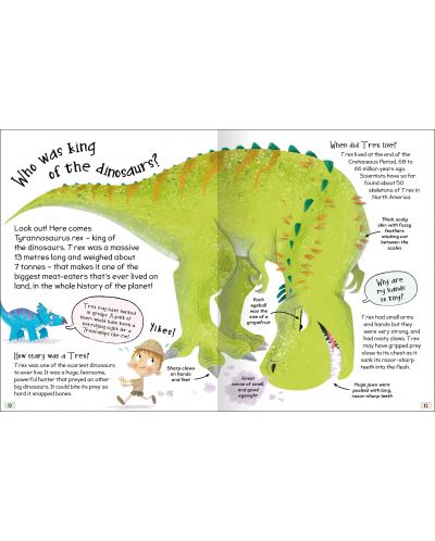 Curious Questions and Answers: Dinosaurs (Miles Kelly)	 - 5