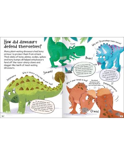 Curious Questions and Answers: Dinosaurs (Miles Kelly)	 - 3