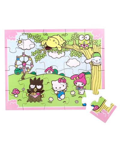 Puzzle din lemn  Micki - Hello Kitty, 20 piese - 1