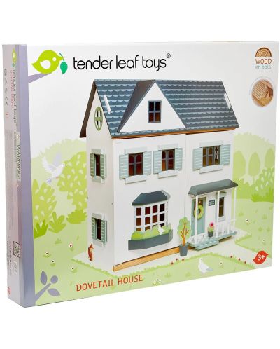 Casă de păpuși din lemn Tender Leaf Toys - Dovetail House - 8